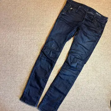 G-Star 다크 블루 스키니 데님 사이즈 25 인치