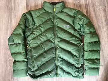 The North Face 다운 자켓 올리브 그린