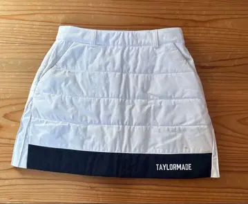 TAYLORMADE 골프 충전솜 스커트 화이트 네이비 S