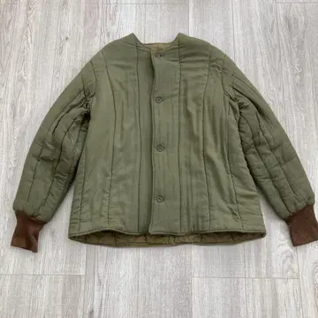1964년제 체코군 M60 라이너 밀리터리 자켓 올리브 그린