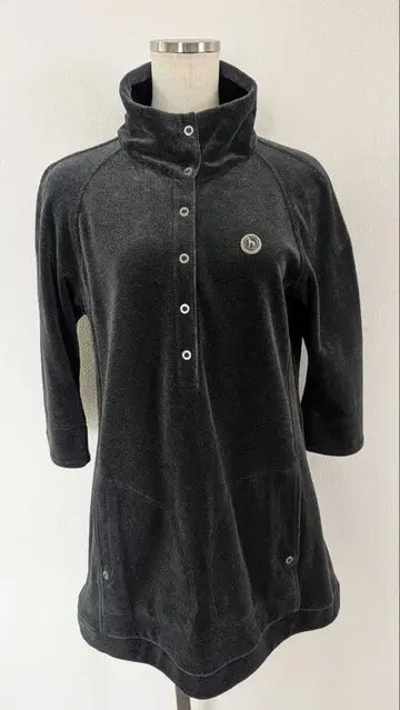 adabat 아다바트 7부 소매 벨로아 튜닉 size40