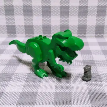 레고 미니 피규어 정품 렉스 티라노 공룡 아기 세트