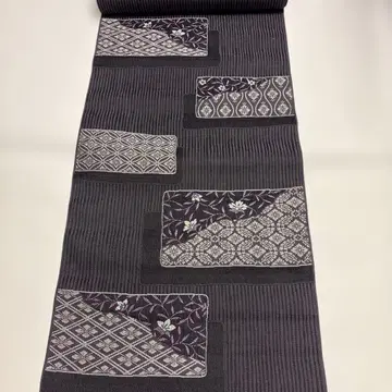 [ 새상품 ] 나고야 오비 미재단 퍼플 그레이