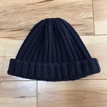 A HOPE HEMP 헴프코튼 니트 모자 블랙