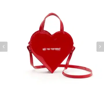 SEE YOU YESTERDAY 하트형 숄더백