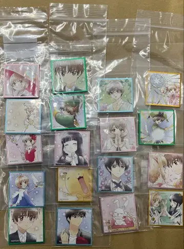 카드캡터 사쿠라 푸치 색지 컴플리트 세트