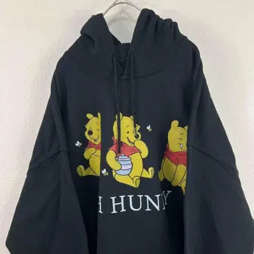 USA 구제 의류 디즈니 Disney 곰돌이 푸 후드티