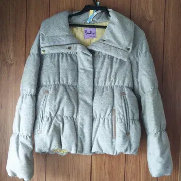 폴스미스 울 혼방 다운 자켓 40 트위드 그레이 M