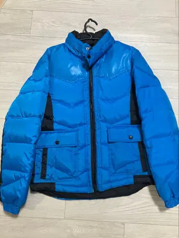 파랑 다운 자켓 TK