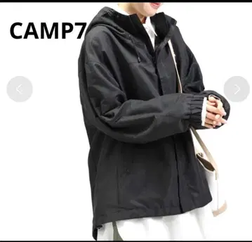 새상품 CAMP7 사이드 지퍼 맘파 M 사이즈 블랙