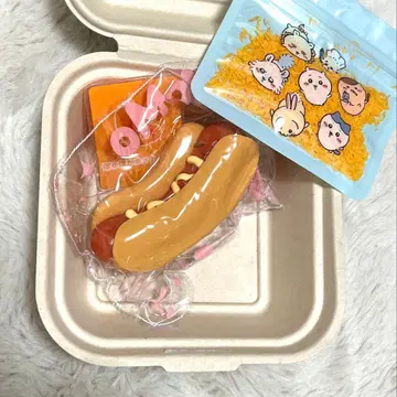 MOMO 스퀴즈 튀김 포근포근 핫도그 바삭바삭 덤 포함