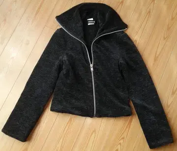 [ ZUCCa ] 빈티지 집업 블루종 특수 울 계열