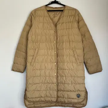 BEAMS 프렌치 롱 다운 자켓 S