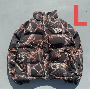 9090 Logo Rich Puffer Jacket L