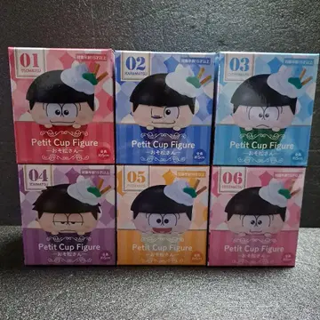 오소마츠 6쌍둥이 푸치캡 피규어 전 6종