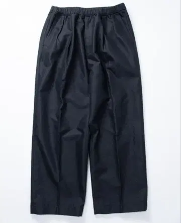 모리스앤선즈 이지 팬츠 투 턱 블랙 코튼 트윌 2