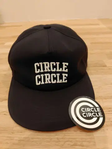 CIRCLE CIRCLE 야구 모자 블랙