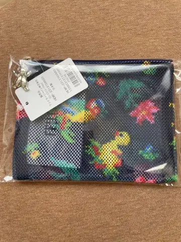 새상품 페이러 하이디 메쉬 파우치 네이비