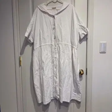 사만사 모스모스 세일러 원피스 흰색 화이트