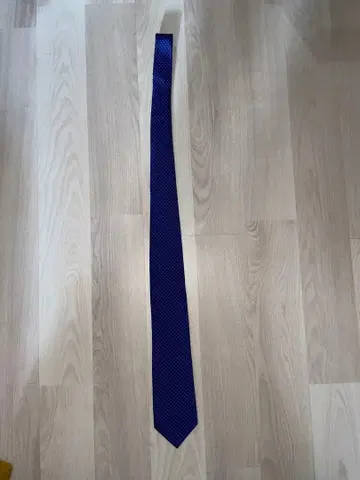 새상품급 TAKEO KIKUCHI 네이비 도트 무늬 넥타이