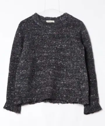 Beautiful People 크루넥 니트 믹스 니트 네프