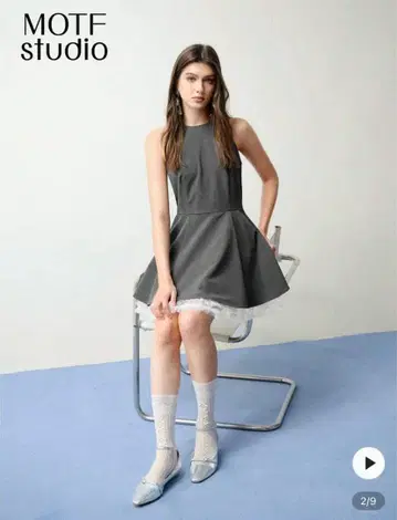 MOTF 슬리브리스 원피스와 수첩 세트