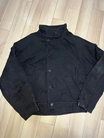 JUNMEN 울 블루종 짧은 기장 1990년대~2000년대 제품?