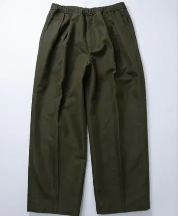 모리스앤선즈 이지 팬츠 투 턱 올리브 그린 카키 2