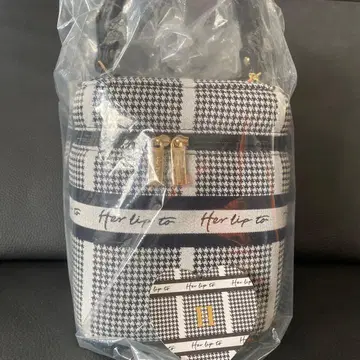 herlipto HLT Jacquard Vanity Bag silver