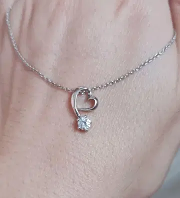 Silver925 지르코니아 목걸이