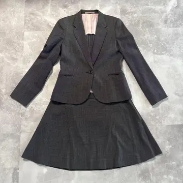 자켓 & 플레어 스커트 AOKI 수트 상하의 레미유 그레이