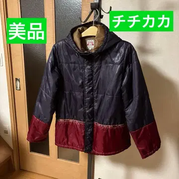 TITICACA 티티카카 후드 부착 자켓 네이비/와인레트 M