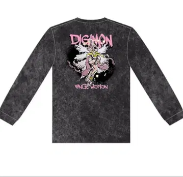 디지몬 어드벤처 롱T셔츠 스트릿 엔젤우몬 긴팔 M