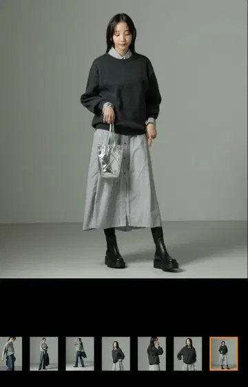 나노 유니버스 니트 맨투맨 느낌 풀오버 2024