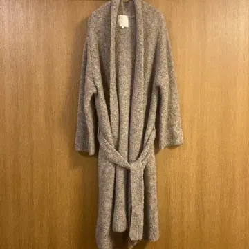 드로잉 넘버스 롱 가디건 가운 브라운 계열