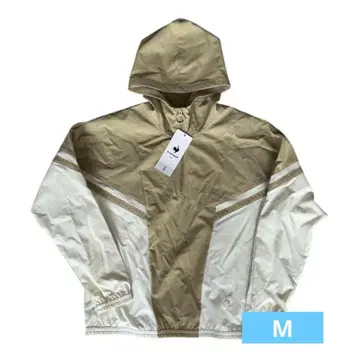 le coq sportif 르꼬끄 스포르티브 베이지 나일론 후드티 M