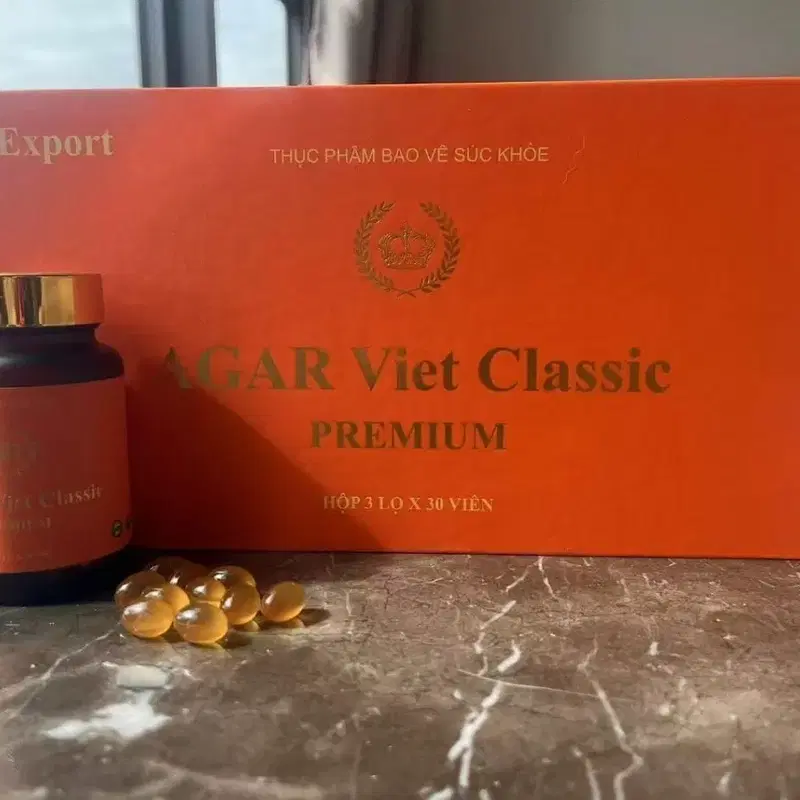 베트남 침향 AGAR Viet Classic 오일 30캡슐x3