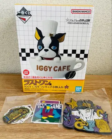 제일복권 죠죠 월드 라스트 원상 IGGY CAFE 피규어 소품함