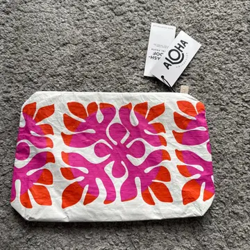 알로하 컬렉션 스몰 파우치 택 포함 새상품