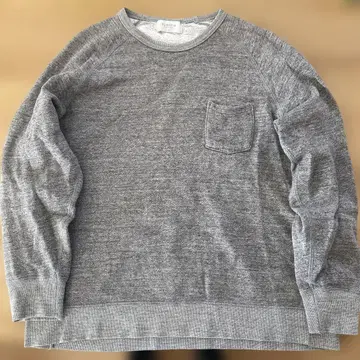 FLISTFIA (플리스토피아) 크루넥 맨투맨 포켓