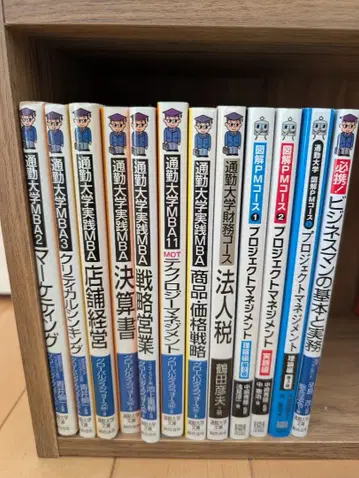 비즈니스에 도움이 되는 출퇴근 대학 MBA 시리즈 12권