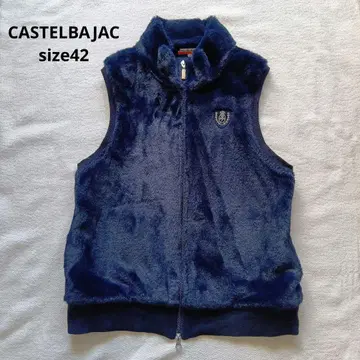 CASTELBAJAC 여성용 골프 베스트 퍼 네이비 XL 네이비