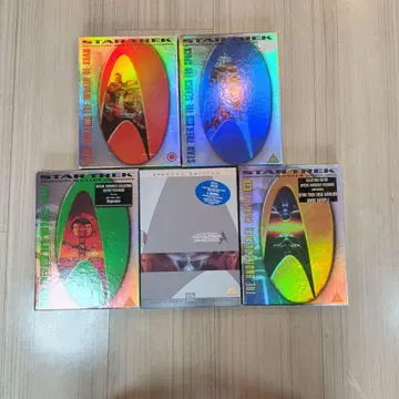 STAR TREK DVD 5장 세트 영문판