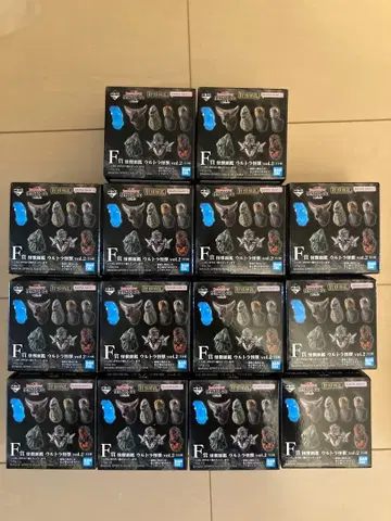 울트라맨 제일복권 괴수 초대전 vol.2 F상 D상 E상 세트