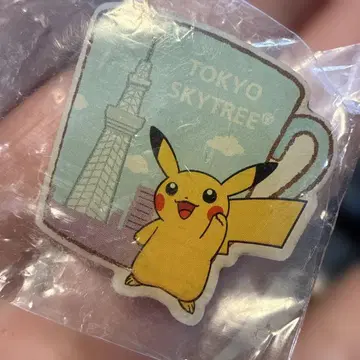 피카츄 도쿄 스카이트리 핀 배지