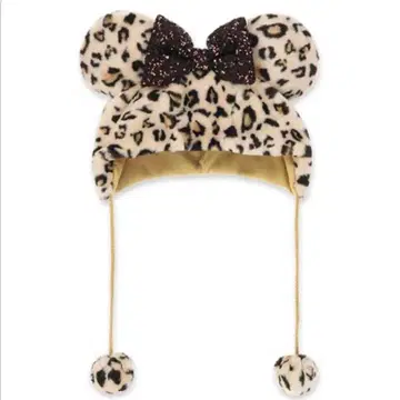 레오파드 무늬 팬캡