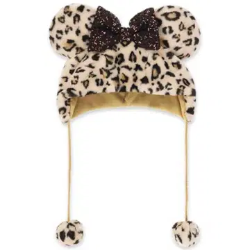 레오파드 무늬 팬캡