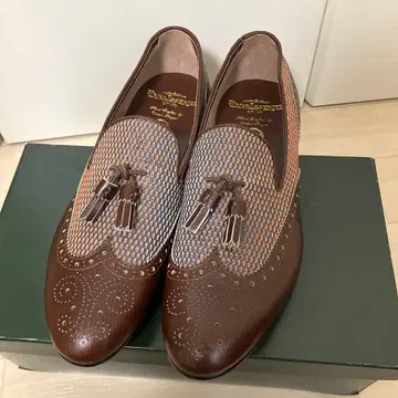 유니온 임페리얼 일본제 소가죽 가죽 8 1/2 26.5cm 브라운 브라운