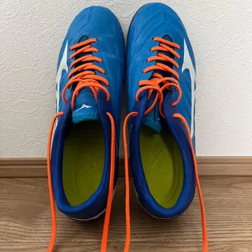 미즈노 축구화 파랑/오렌지