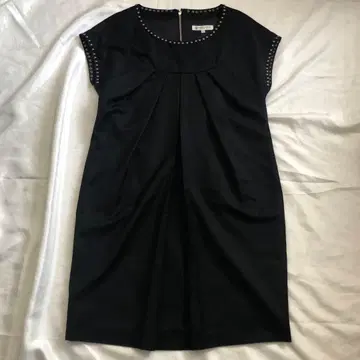 UNITEDARROWS 스터드 장식 원피스 블랙 S